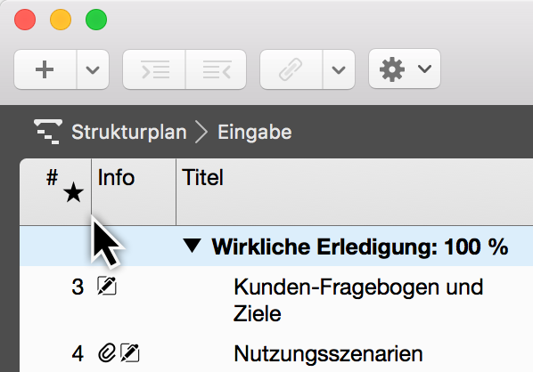Gruppierungen Teilen rausnehmen