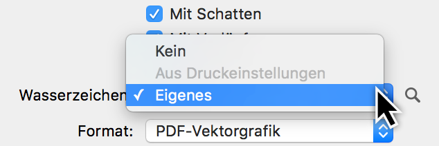 Drucken:PDF Export Sichern