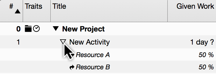 Assignment - Resources Triangle