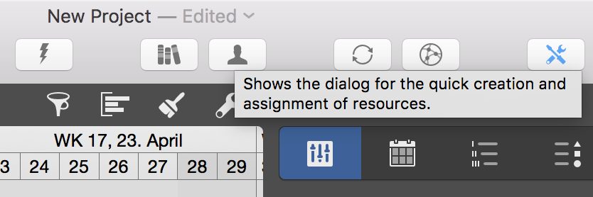 Respool: New Resource Dialog
