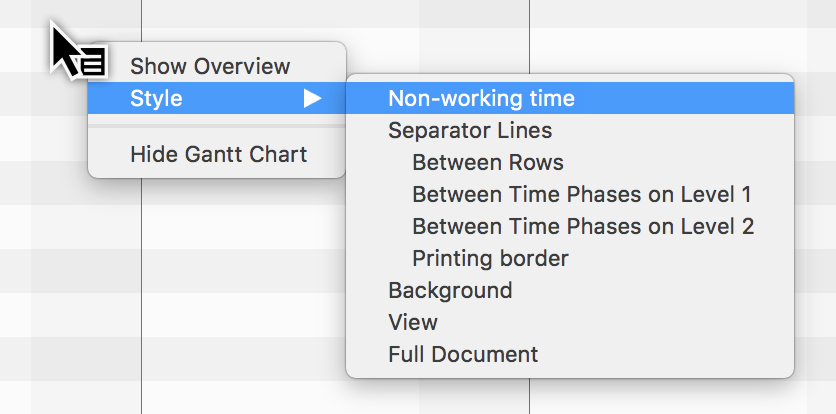 Styles Context Menu: Right-click