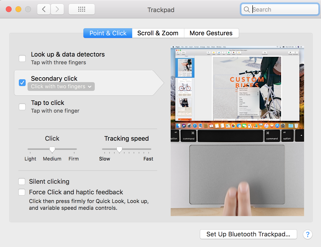 System Preferences:Trackpad