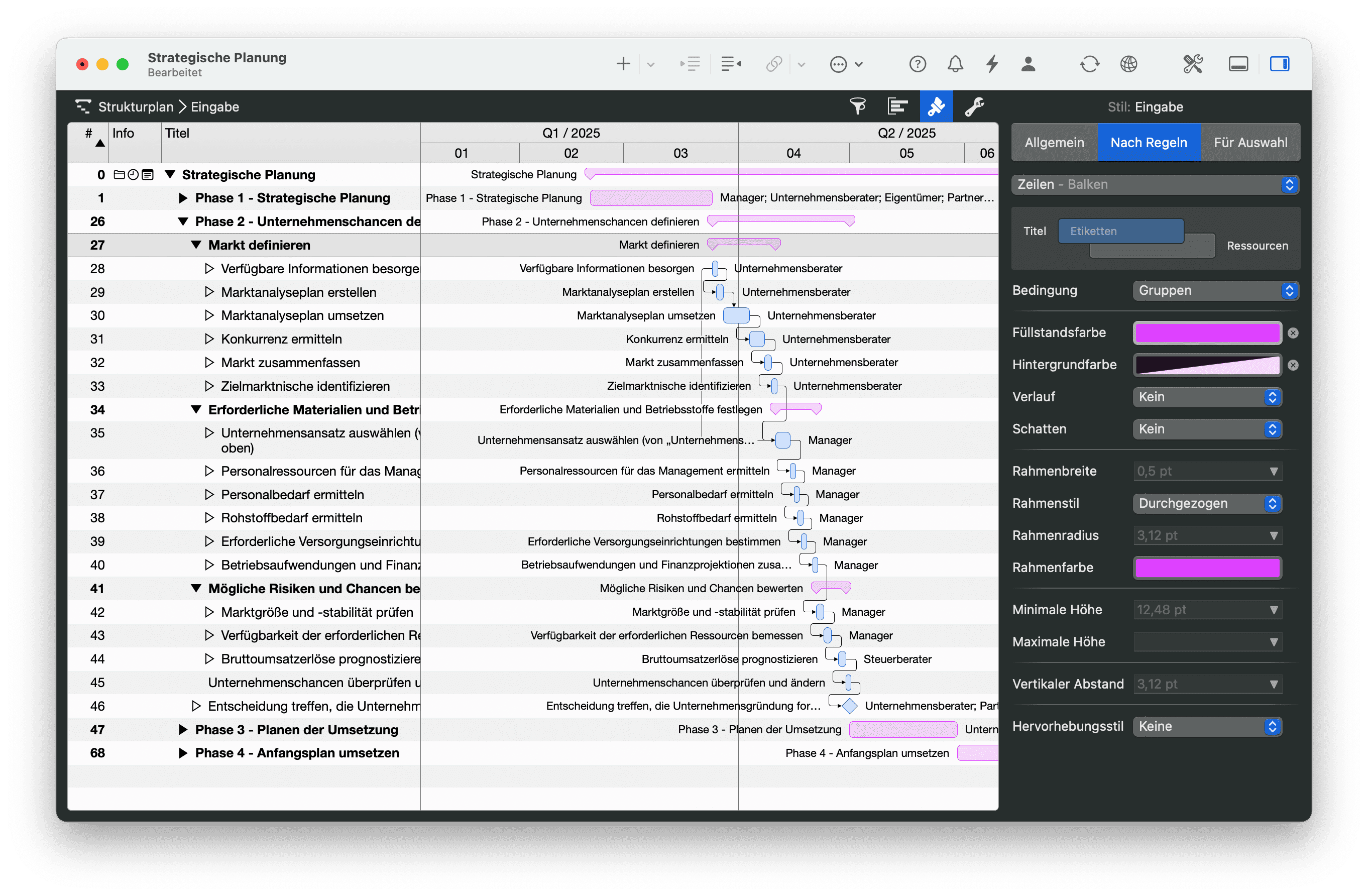 Rule-based Styling in Merlin Project