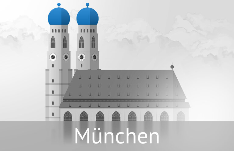 Der Dom zu Unserer Lieben Frau 'Frauenkirche' in München, Deutschland Der Dom zu Unserer Lieben Frau 'Frauenkirche' in München, Deutschland