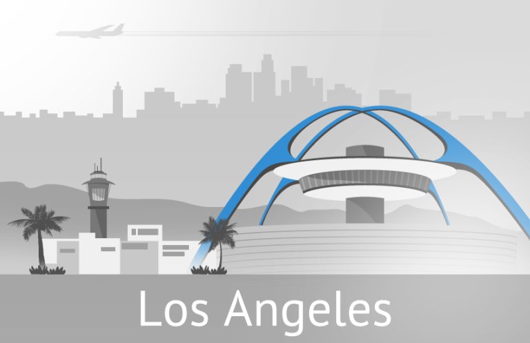 アメリカ、カリフォルニア州ロサンゼルス空港のエンカウンター・レストラン アメリカ、カリフォルニア州ロサンゼルス空港のエンカウンター・レストラン