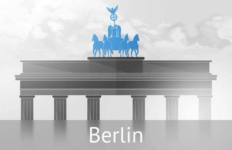 Das Brandenburger Tor in Berlin, Deutschland Das Brandenburger Tor in Berlin, Deutschland