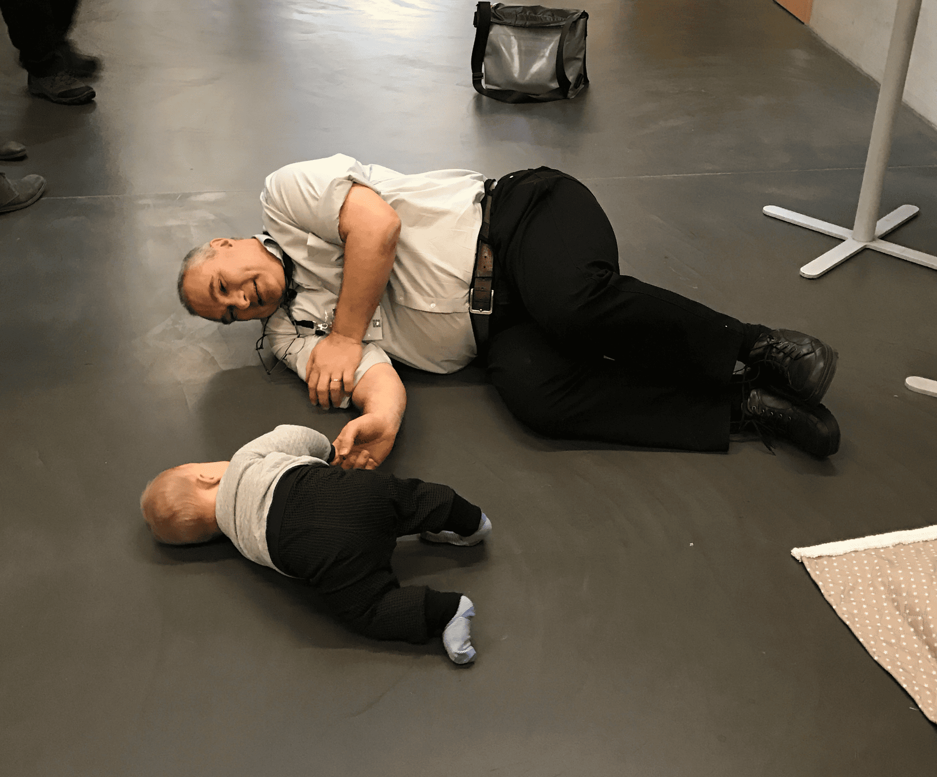 Eberhard Huber ist mit jedem auf Augenhöhe Eberhard Huber ist mit jedem auf Augenhöhe