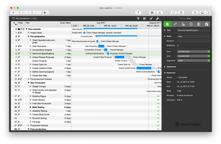 Merlin Project 6 with green accent color