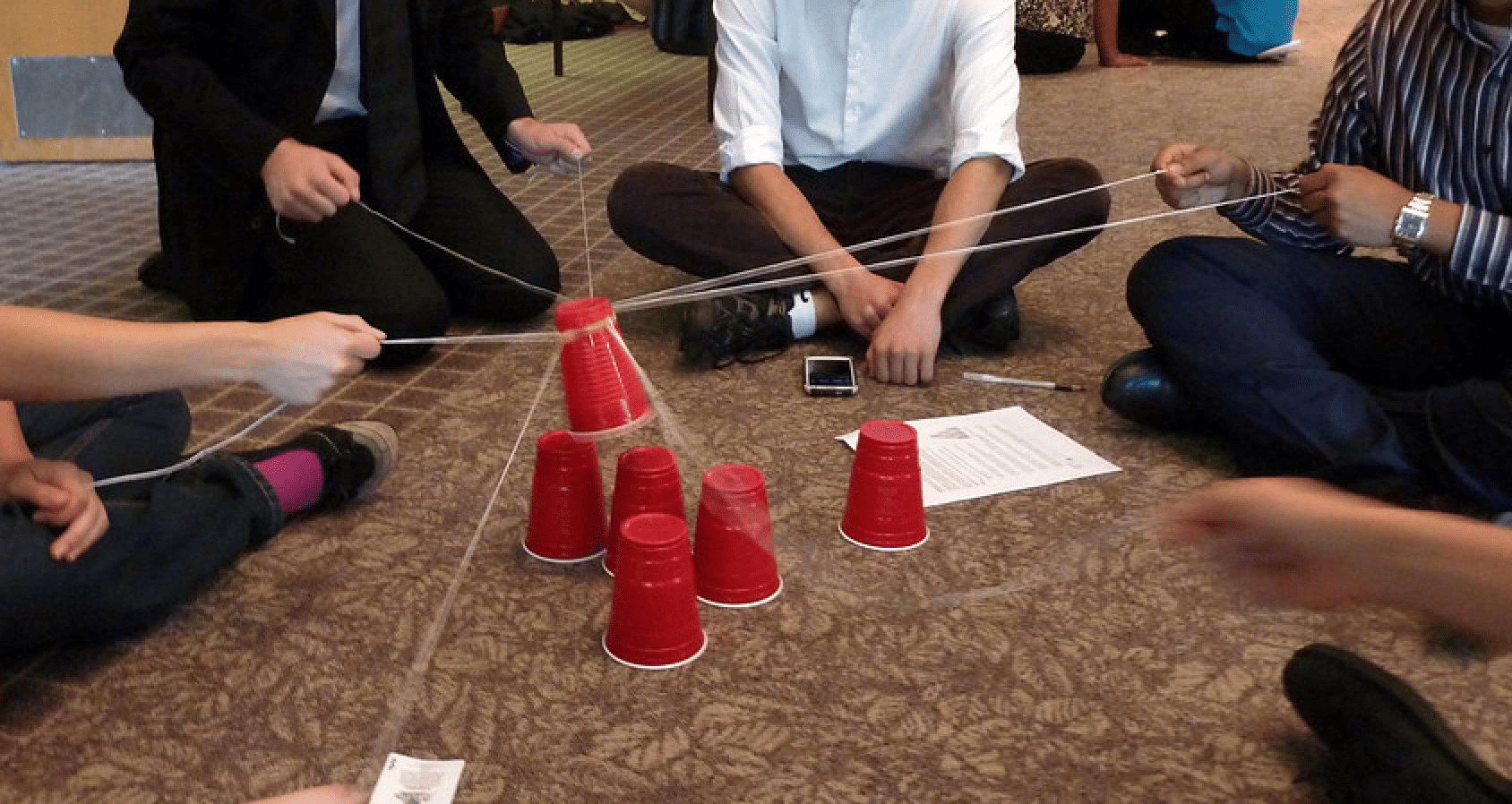 Exercises for Problem Solving in a Team