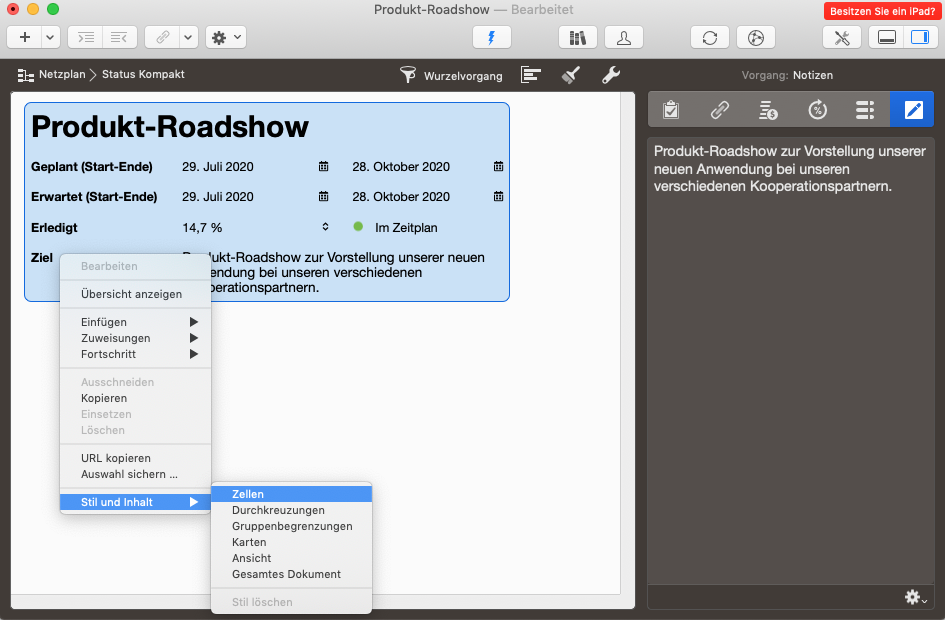 Merlin Project - Öffnen Sie den Stil-Inspektor Merlin Project - Öffnen Sie den Stil-Inspektor