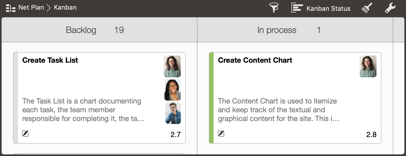 Resource image in Kanban