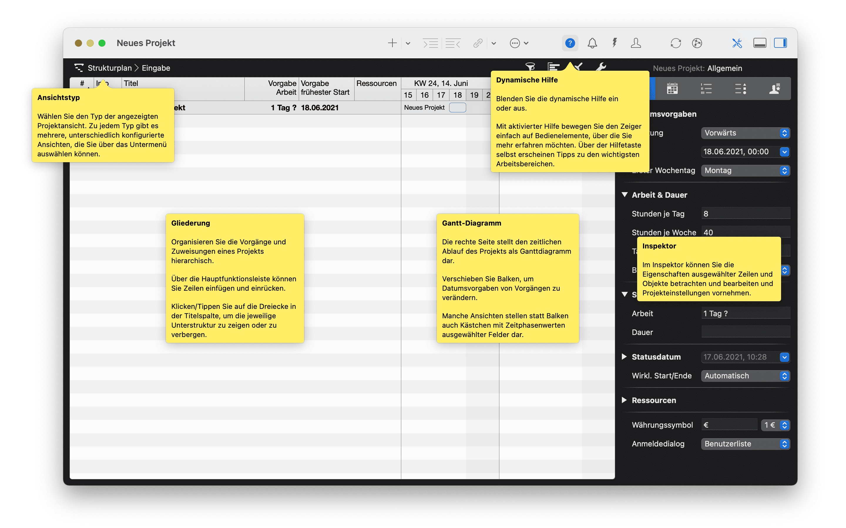 Dynamische Hilfe in Merlin Project Dynamische Hilfe in Merlin Project