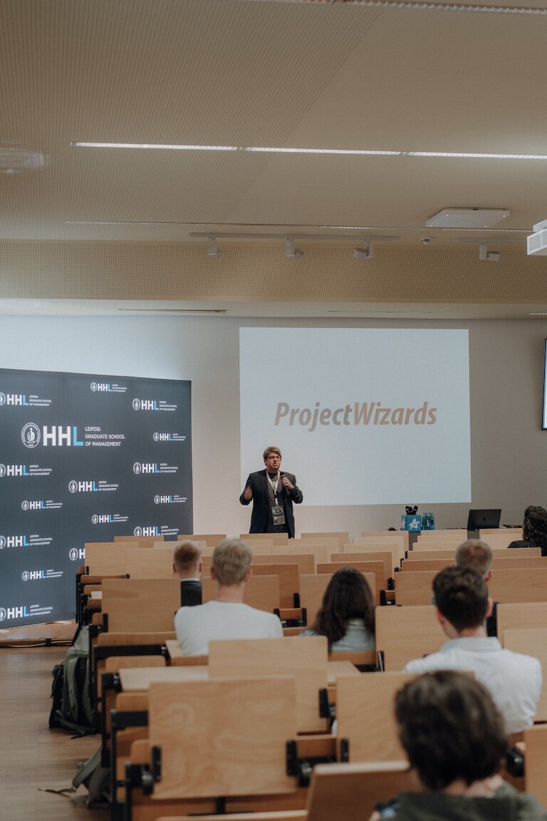 Frank Blome bei der Accelerate@HHL 2022