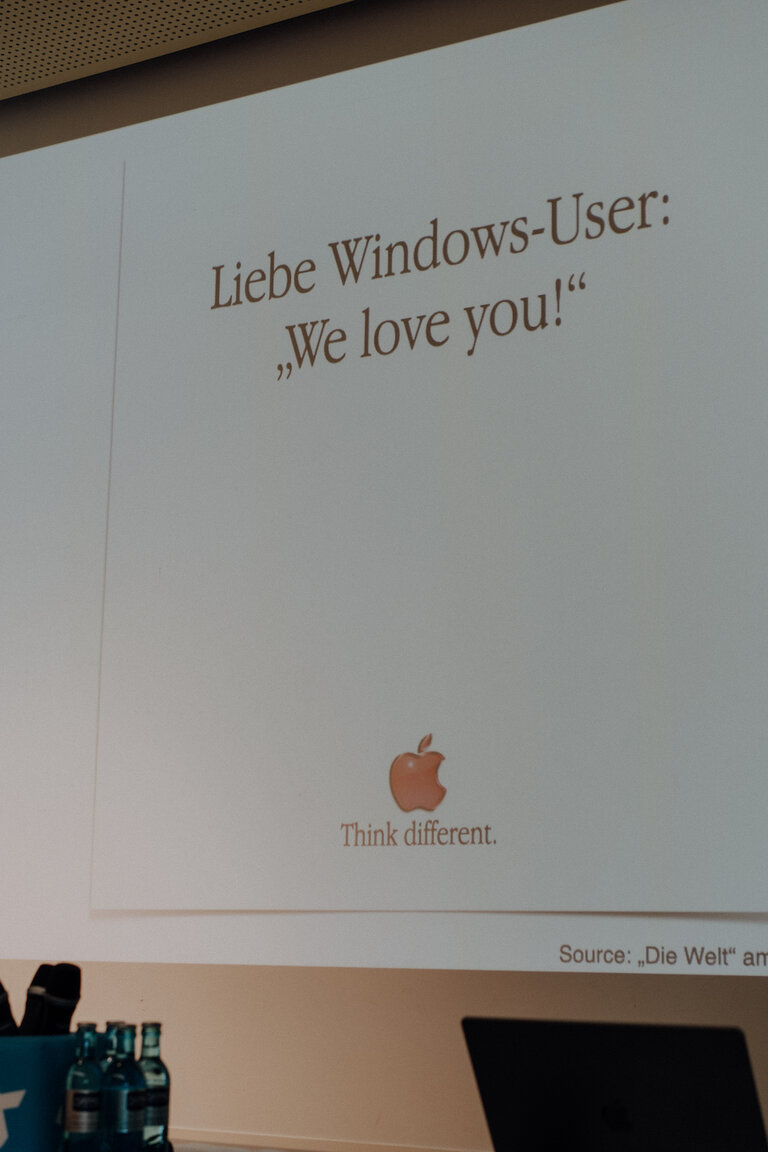 Frank Blome bei der Accelerate@HHL 2022