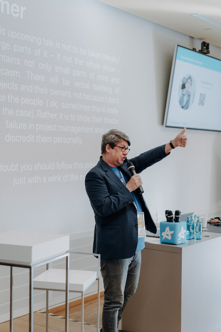 Frank Blome bei der Accelerate@HHL 2022