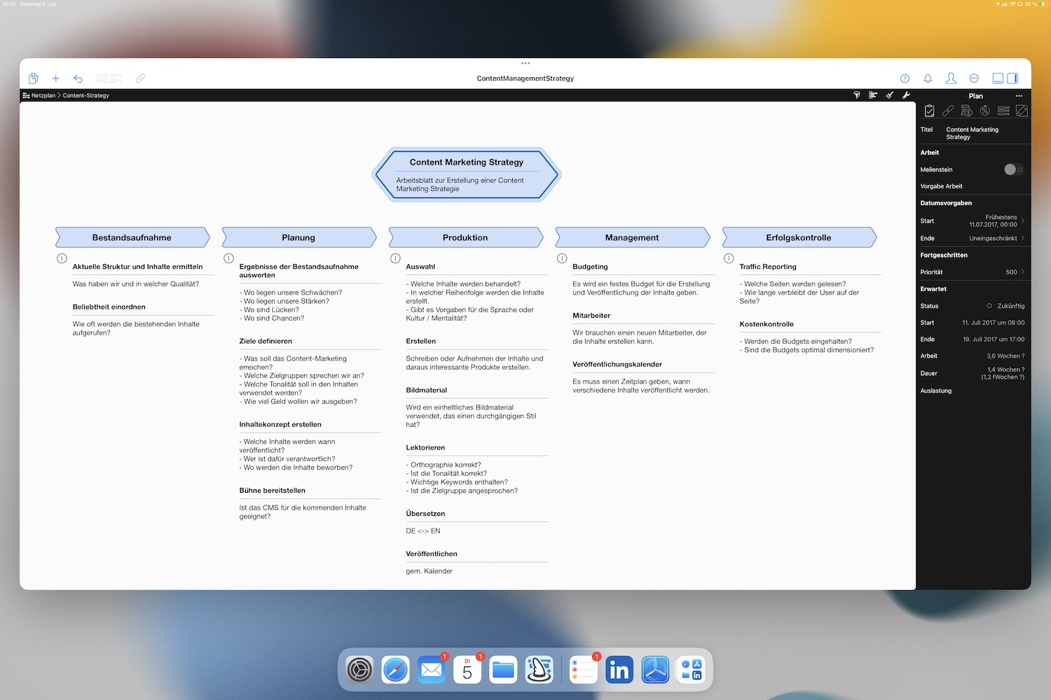 Merlin Project with Stage Manager on the iPad
