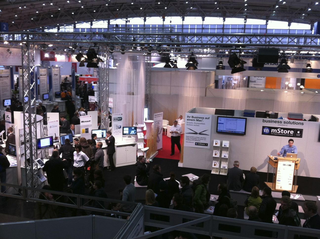 Trade fair planning with Merlin Project