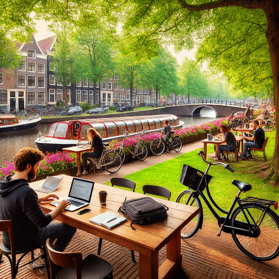 Working in nature Working in nature