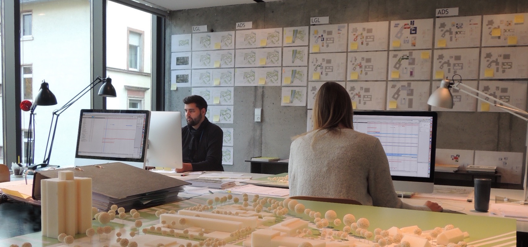 opus architectes au travail