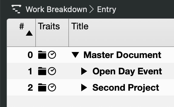 The New Master Document in Merlin Project