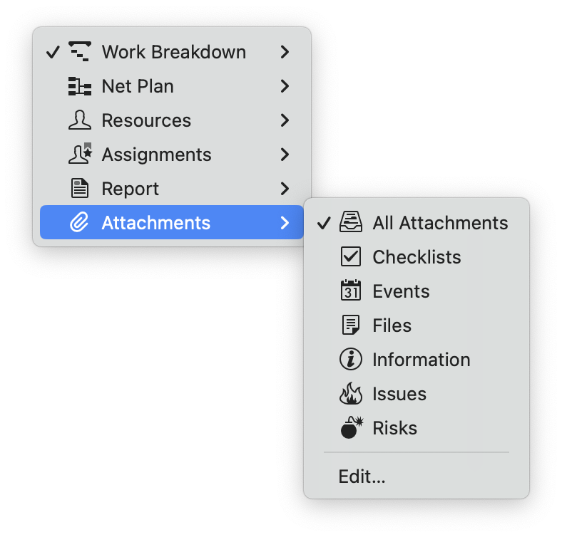 Adjuntos en Merlin Project