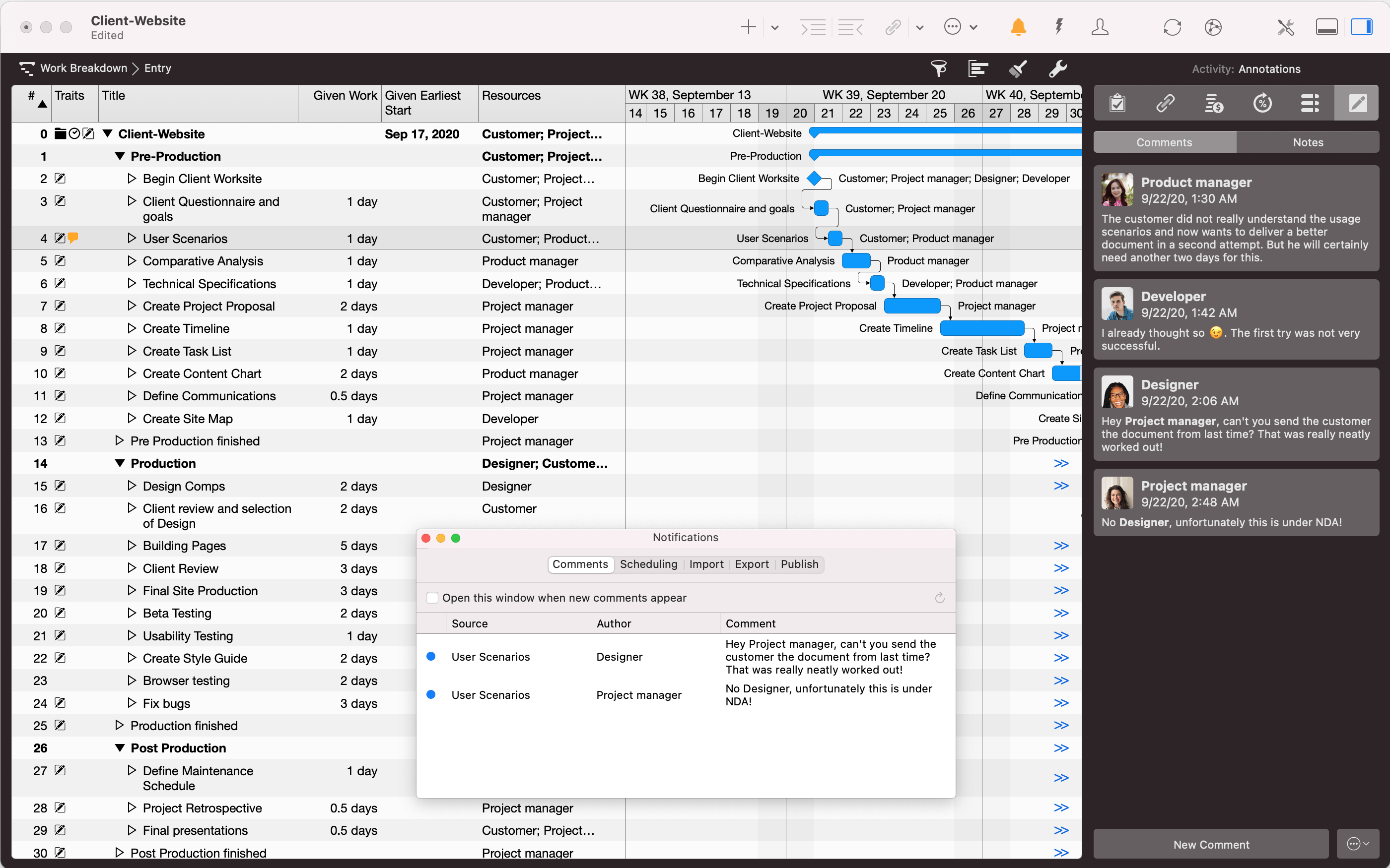 Annotations in Merlin Project