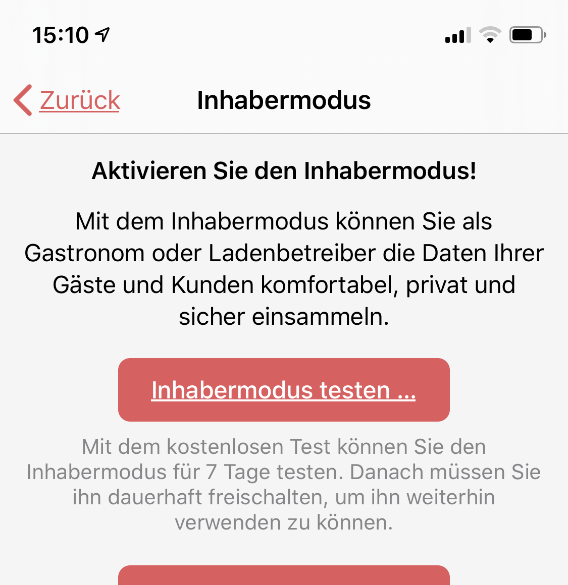Herein! aktivieren