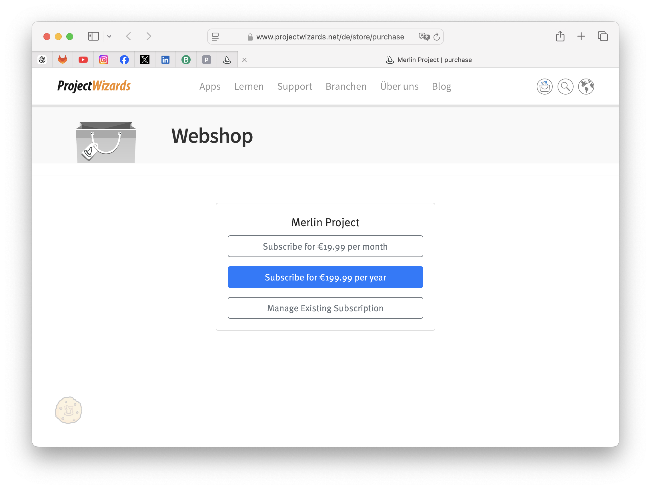 Web access