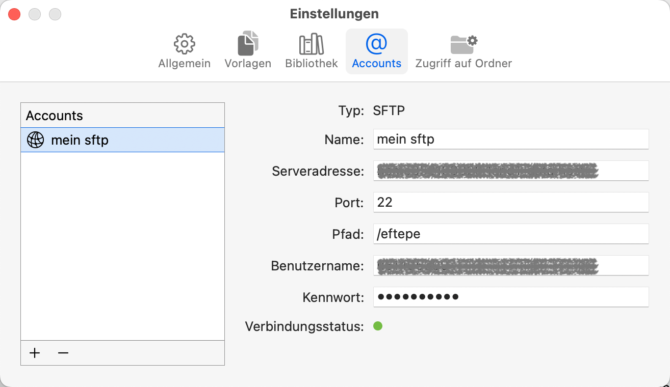 Merlin Project - SFTP Account Merlin Project - SFTP Account