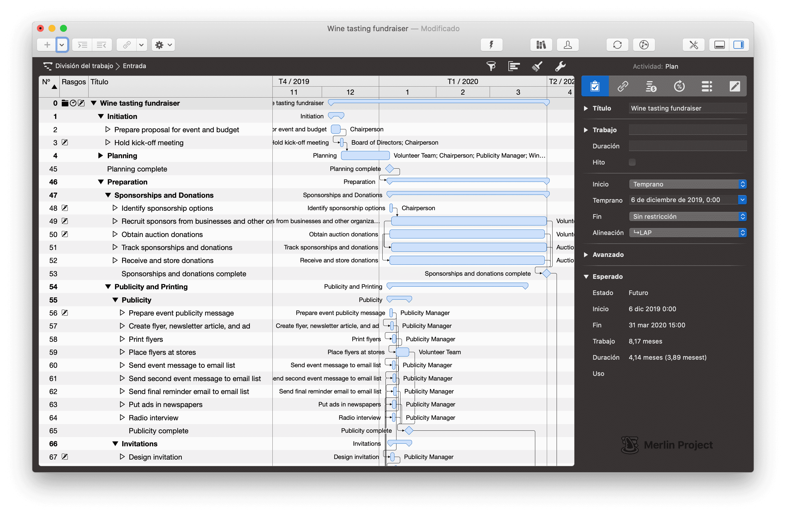 Campaña de donación con subasta y cata de vinos